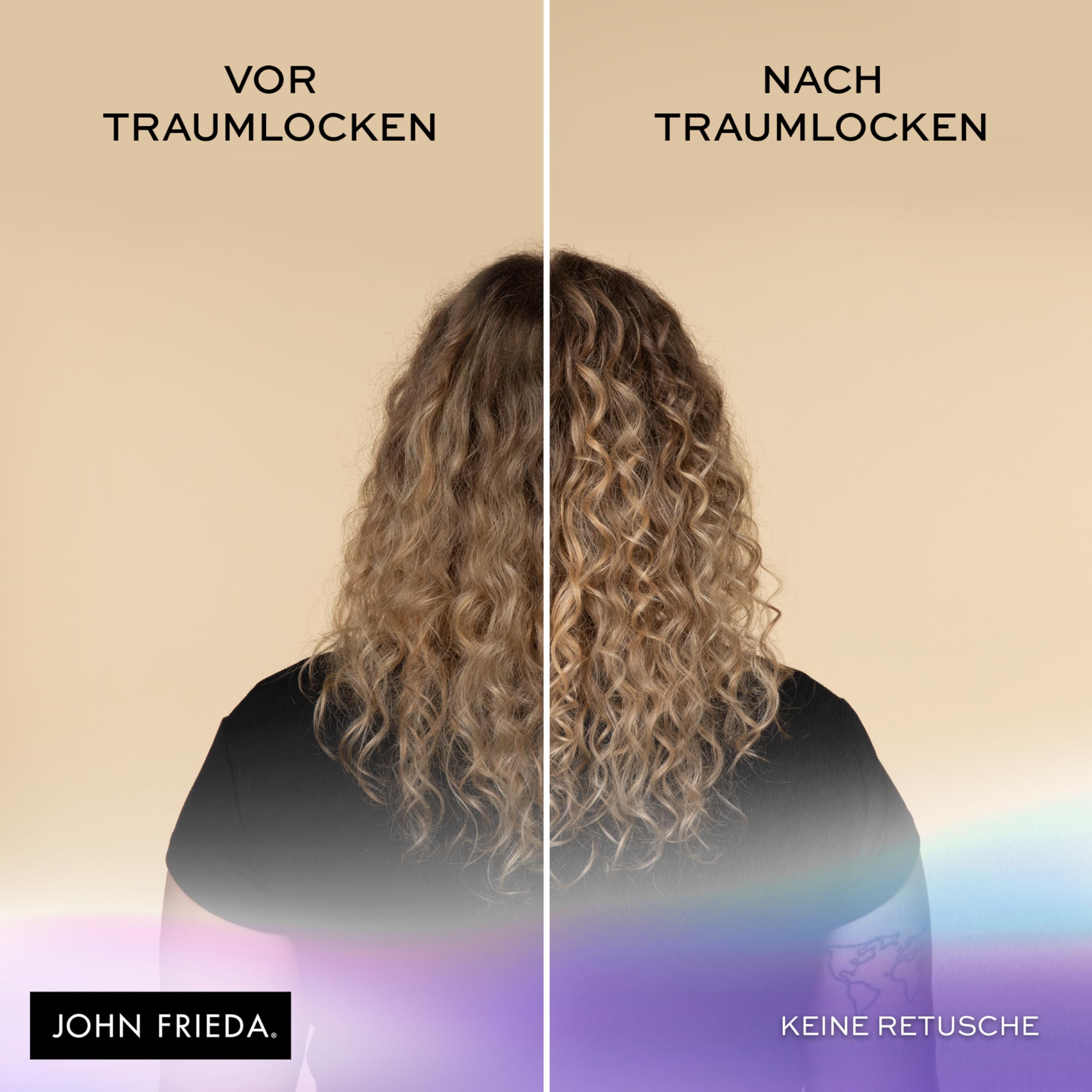 John Frieda Traumlocks Jelly – zawartość: 200 ml – nawilżający – definiuje i nadaje sprężystości do 24 h – Frizz Ease Serie