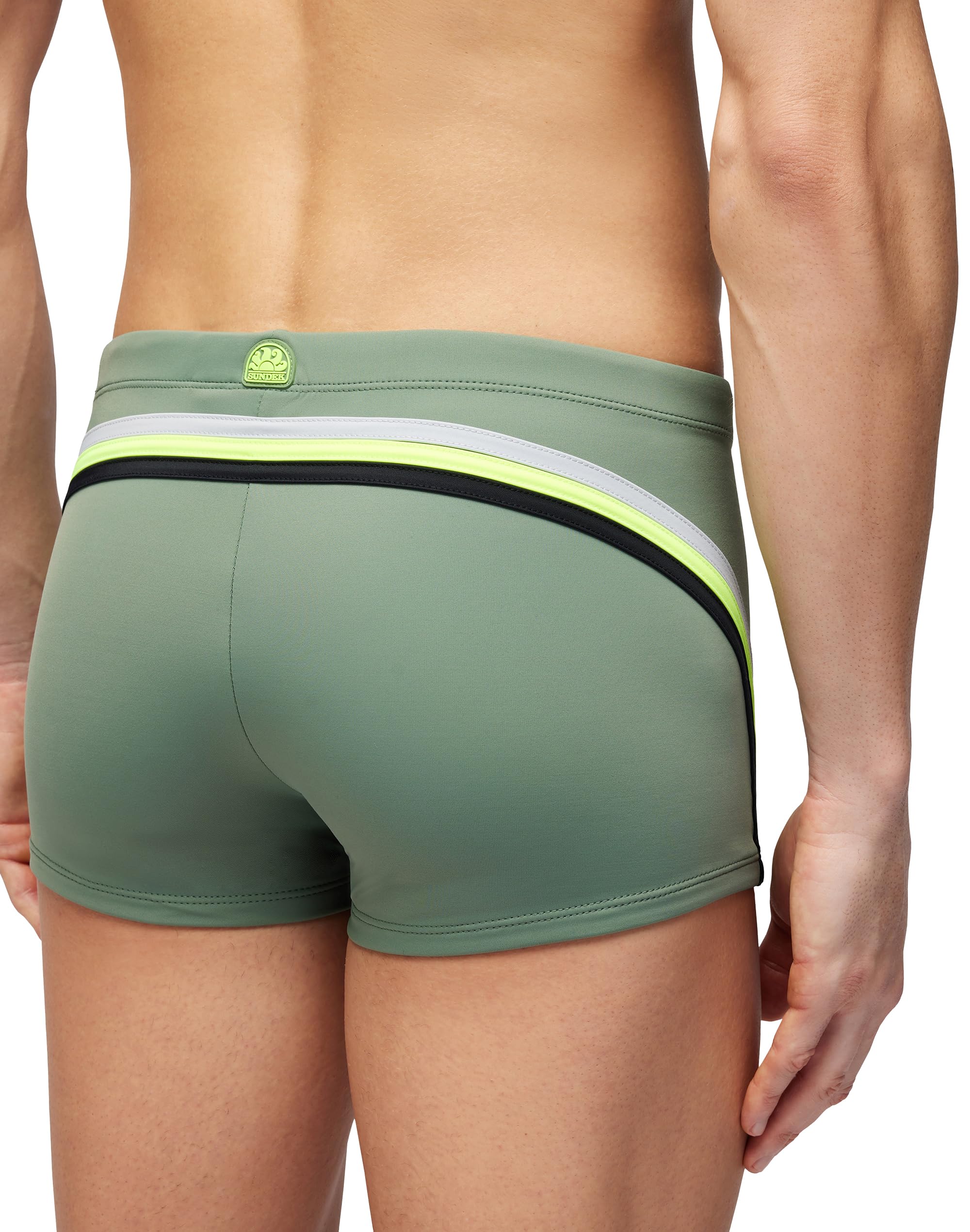 SUNDEK Zion Short Bañador tipo bóxer de playa para hombre