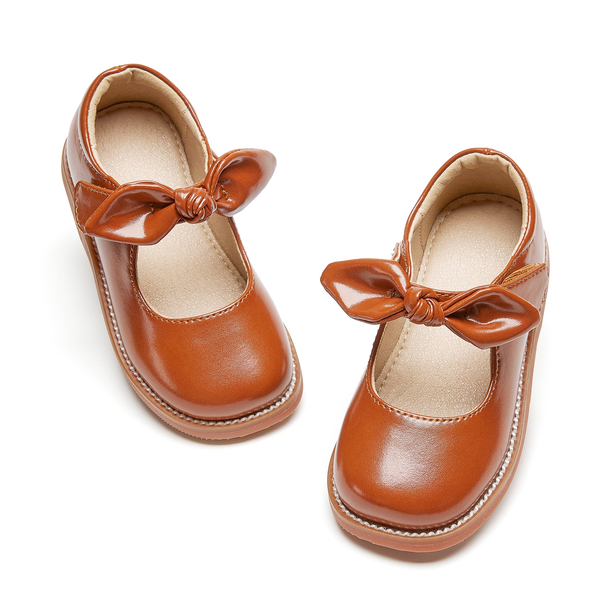 Otter MOMO Toddler Little Girls Oxford Mary Jane School Uniform Dress Shoes