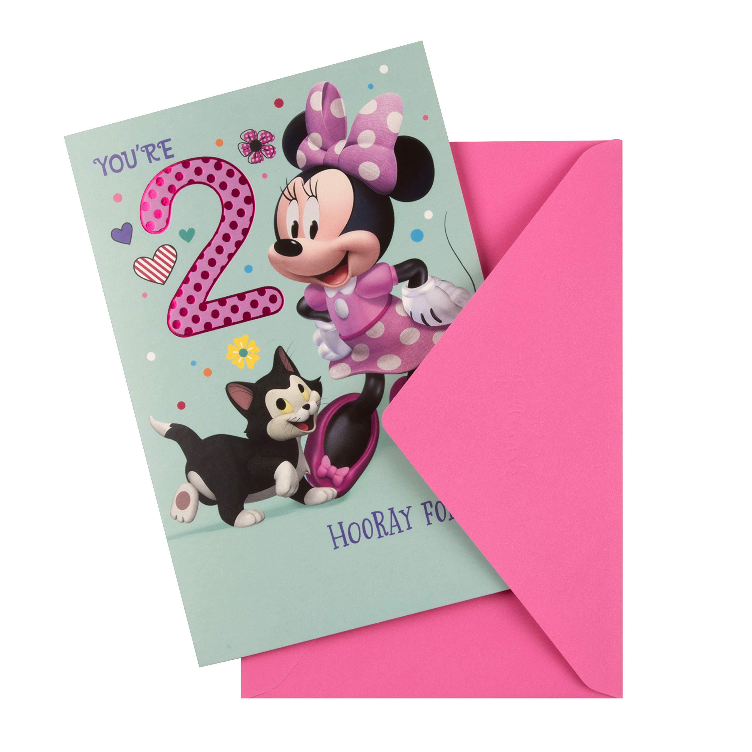 Buon Compleanno 3 Anni Bimba Con Minnie Mouse | Crea Cartoline