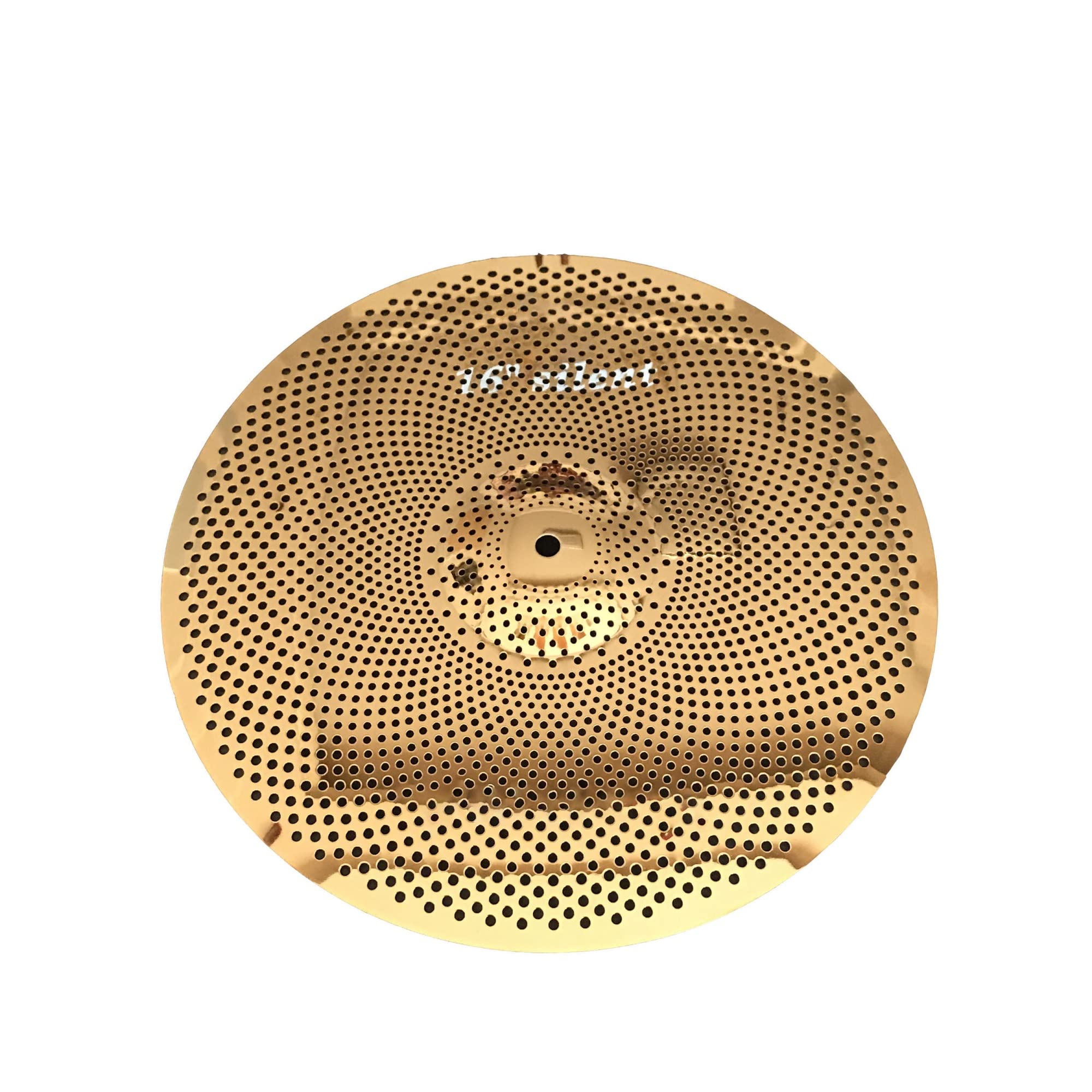 Cymbale Sourdine Polissage Couleur Or 16'' Crash Cymbales batterie