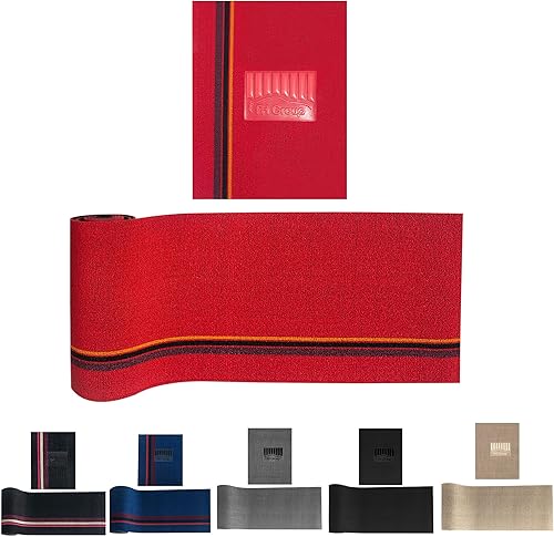 Miniatura 9 de FH Group Alfombrillas para automóvil, juego completo de alfombrillas de goma roja para todo tipo de clima, ultra bricolaje, impermeables,