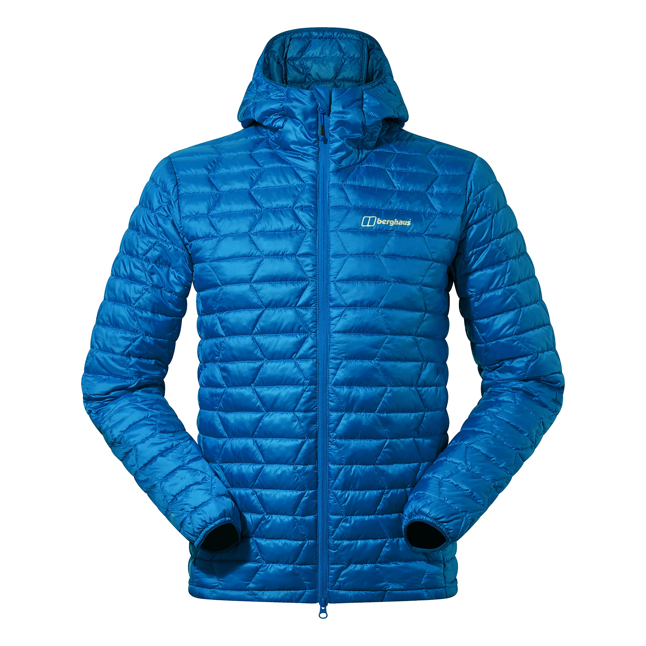 Berghaus Men's Cuillin Synthetic Insulated Hooded Jacket | Extra Warm | Lightweight Design, Turkish Sea/Limoges, XS