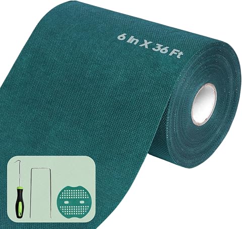 DGSL Artificial Grass Seam Tape, 6 Inch x 36 Ft Self-Adhesive Turf Tape