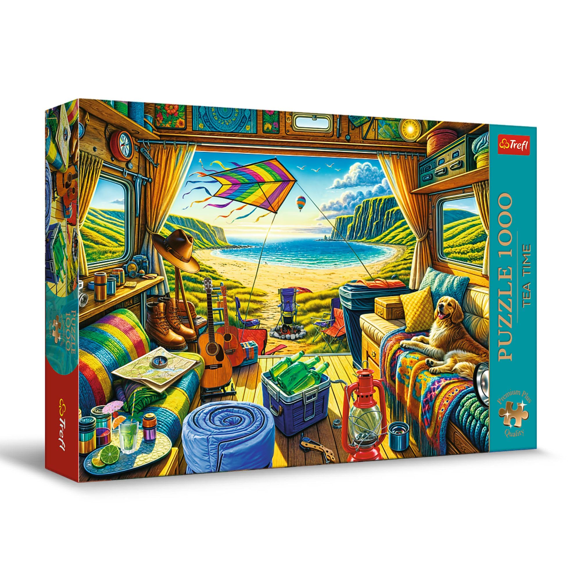 Trefl Premium Plus Quality - Puzzle Tea Time: Viaggio Notturno