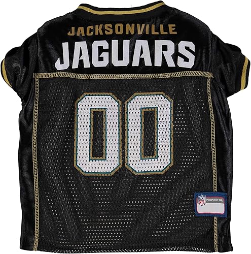 Miniatura 20 de Camiseta para perro de los New Orleans Saints, de la NFL, talla: L, el mejor atuendo de camiseta de fútbol americano para perros o gatos