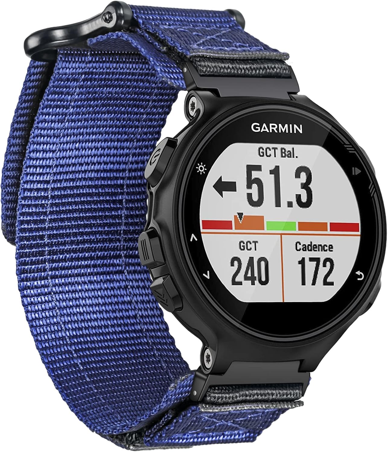 SMITHA Compatible with Garmin Forerunner 235, Rugged Replacement Watch Band Strap Wristband for 220/230/235/620/630/735XT/235 Lite Smart Watch for Women Men
