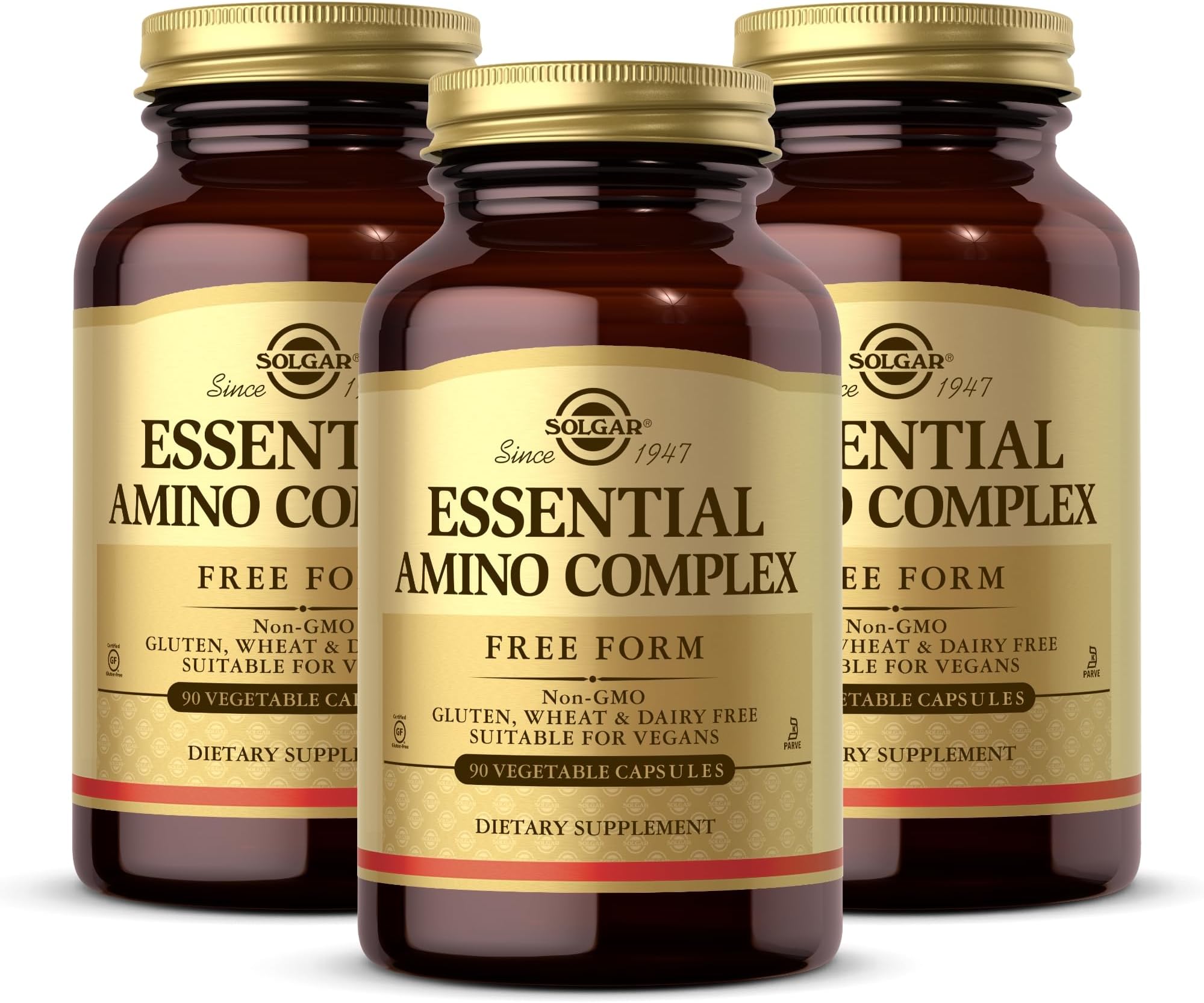 Amazon.com: Solgar Essential Amino Complex, 90 Vegetable Capsules ...