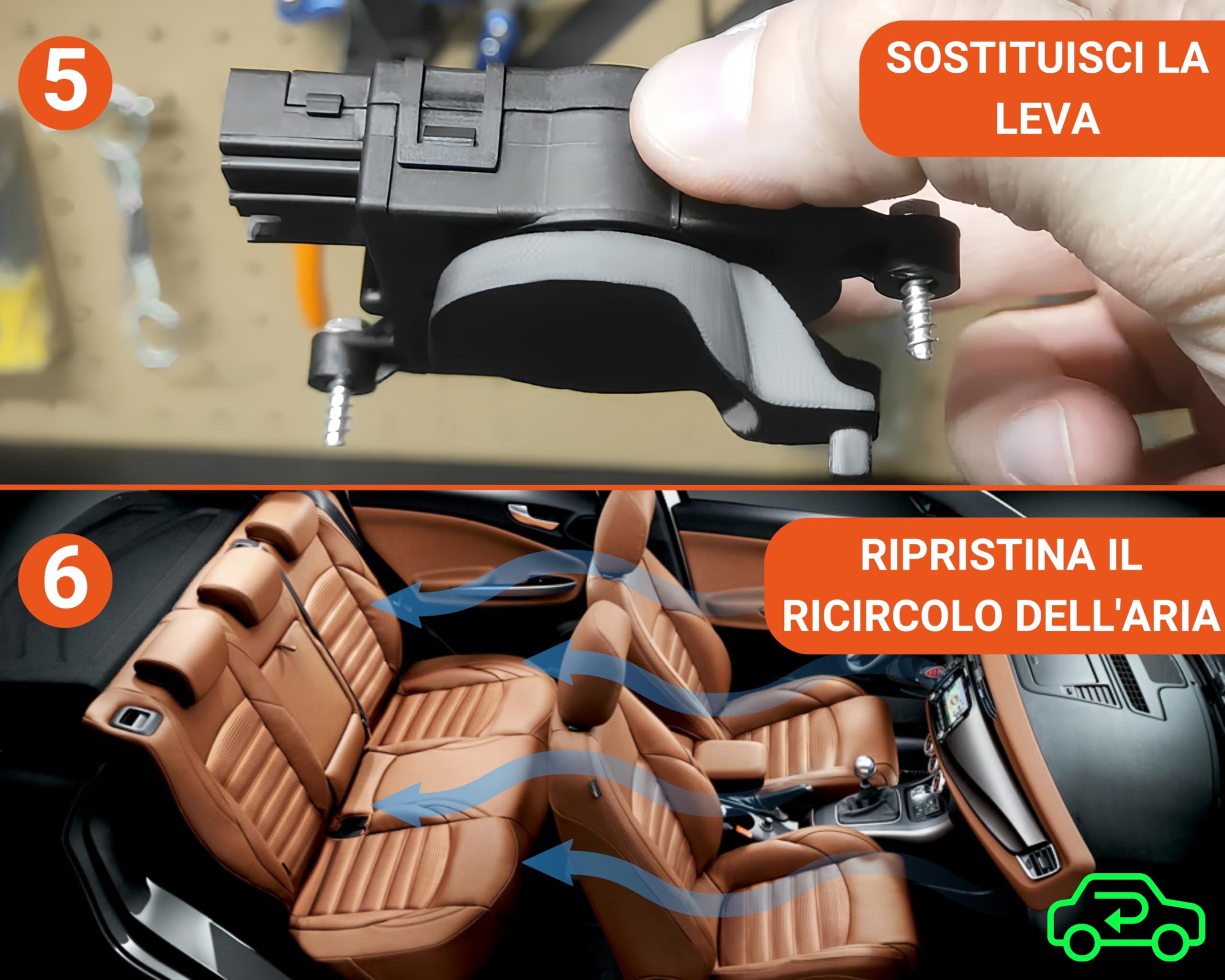 Dźwignia cyrkulacji powietrza do A*lfa Romeo Giulietta 2010 Regulator sprzęgła do skutera klimatyzacji zamiennik wytrzymały nylonowy doskonała kompatybilność dla a*lfa poprawia wydajność i