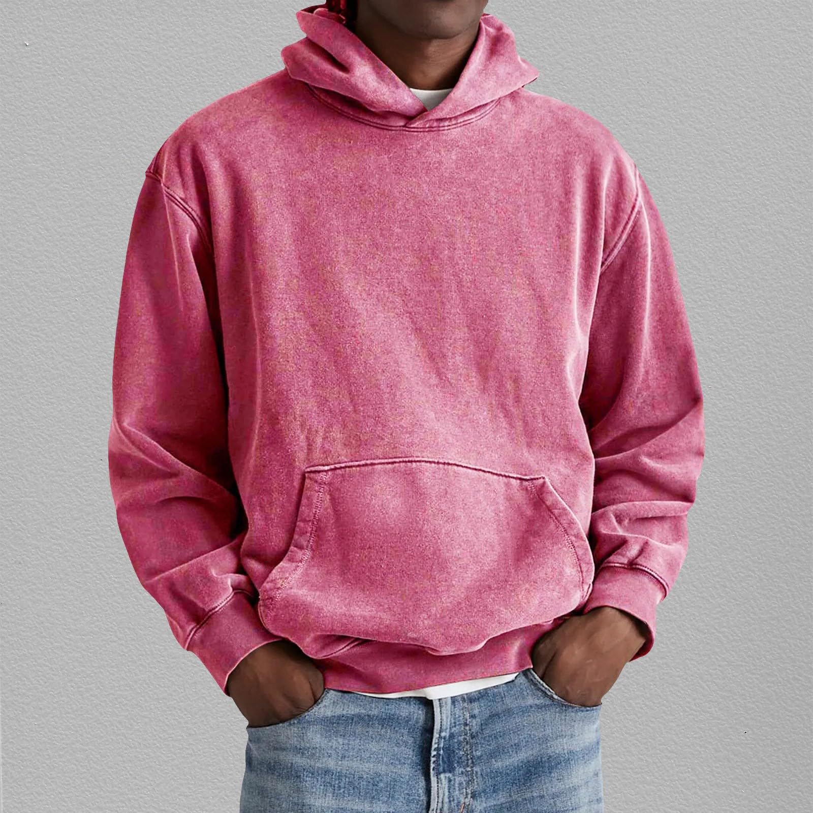 Sweat à capuche surdimensionné Y2K pour homme