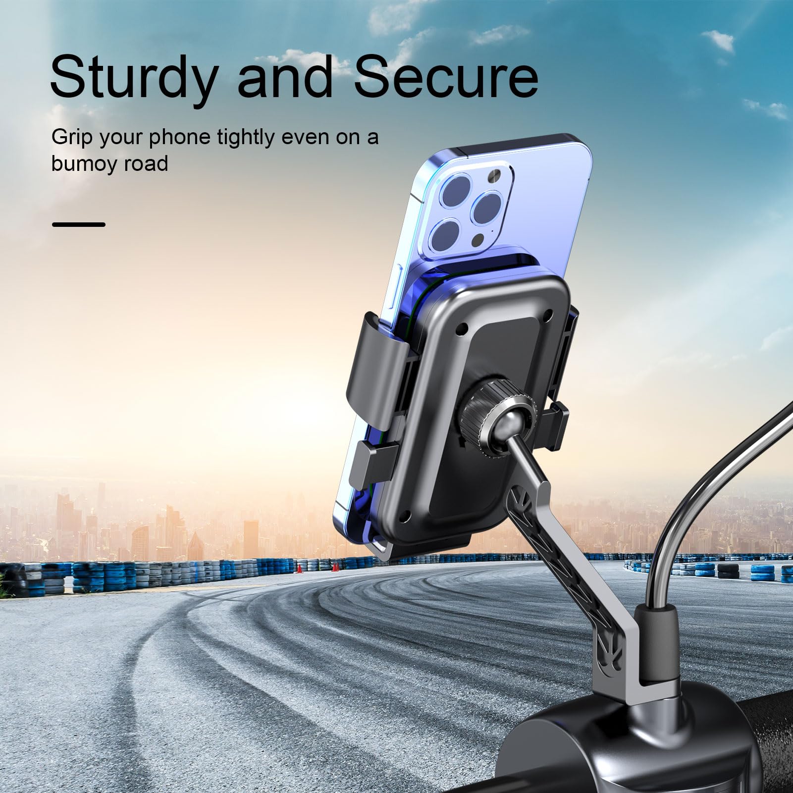 Montage Téléphonique De Vélo - 4 Claw Design Grodbar Phone