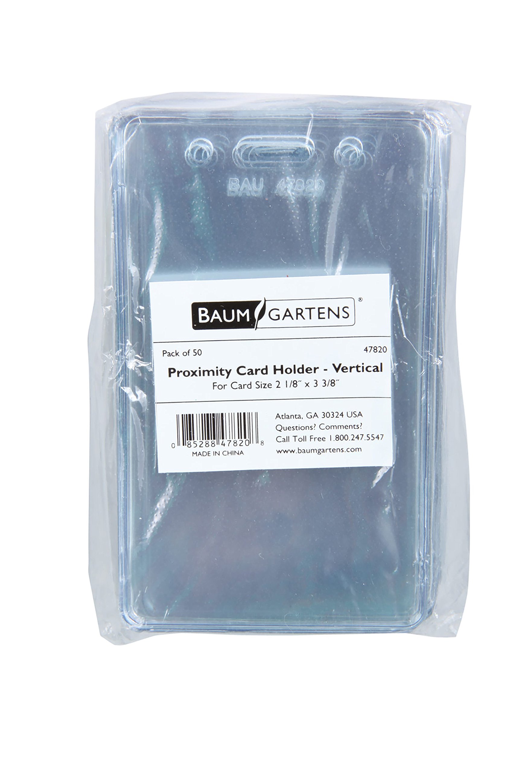 Baumgartens Sicurix Proximity badge Holders (Bau47820)