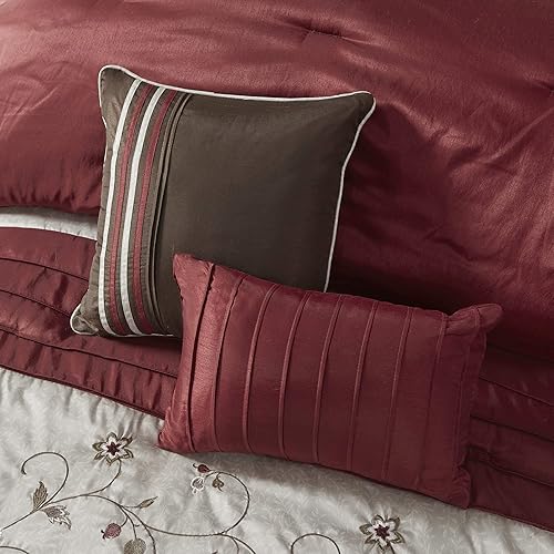 Miniatura 13 de Juego Madison Park All Season, falda de cama a juego, almohadas decorativas