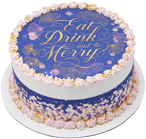 Miniatura 6 de DecoPac White Pearl Grand Nonpareils, gránulos elegantes en recipiente de mano, gránulos comestibles para pasteles de celebración, cupcakes,