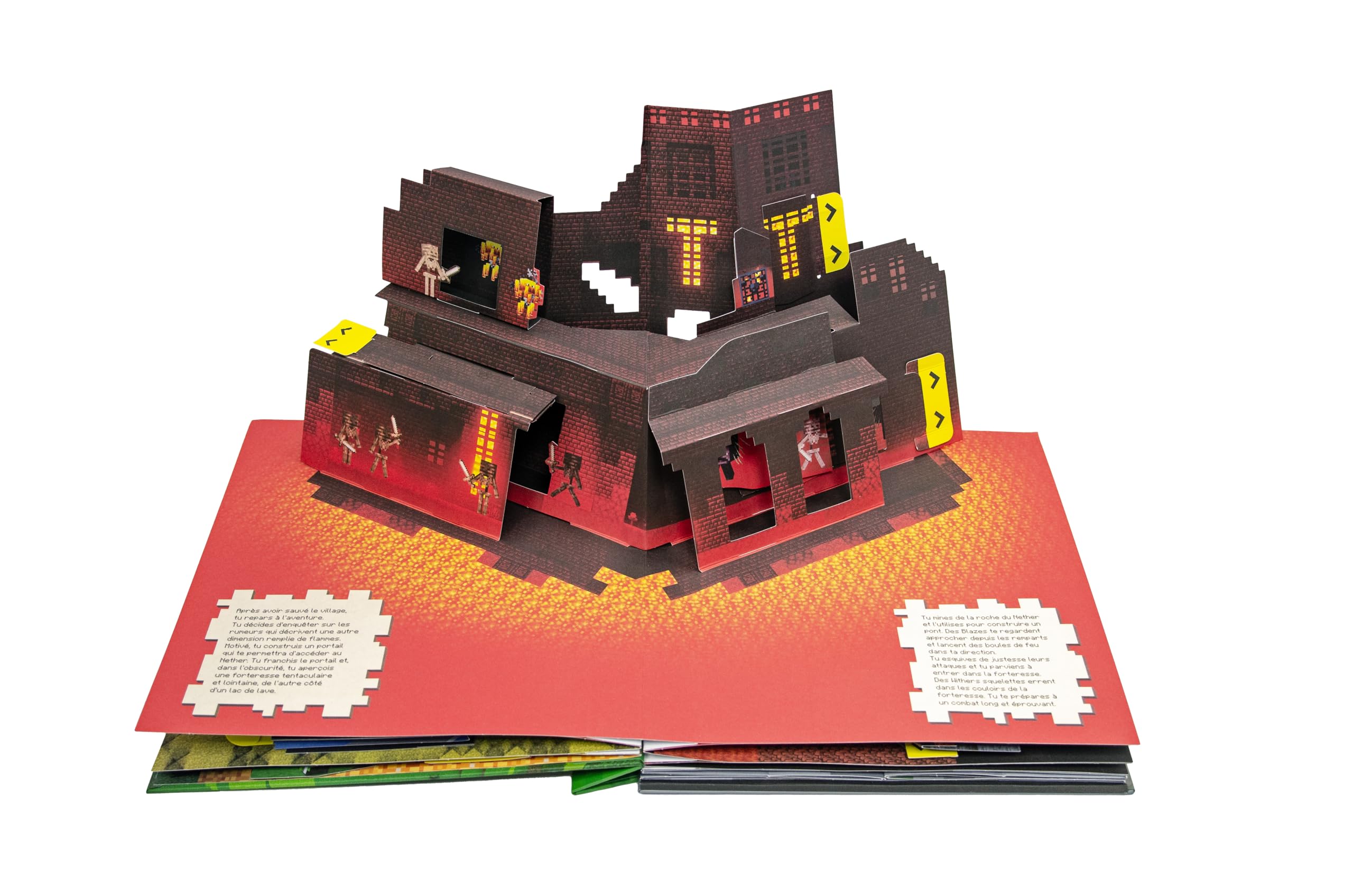 MineCraft, le pop-up officiel