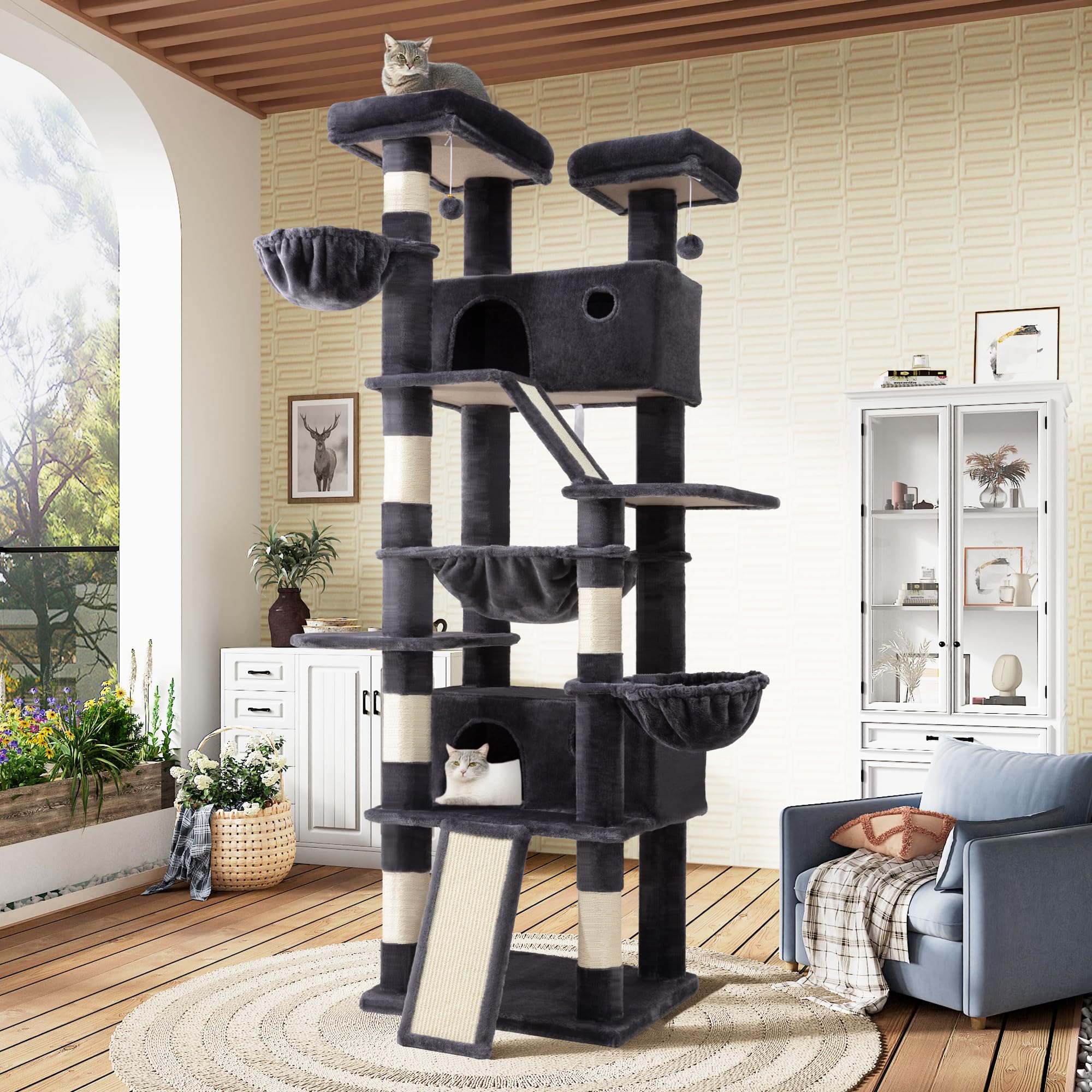 SHA CERLIN Tall Cat Tree