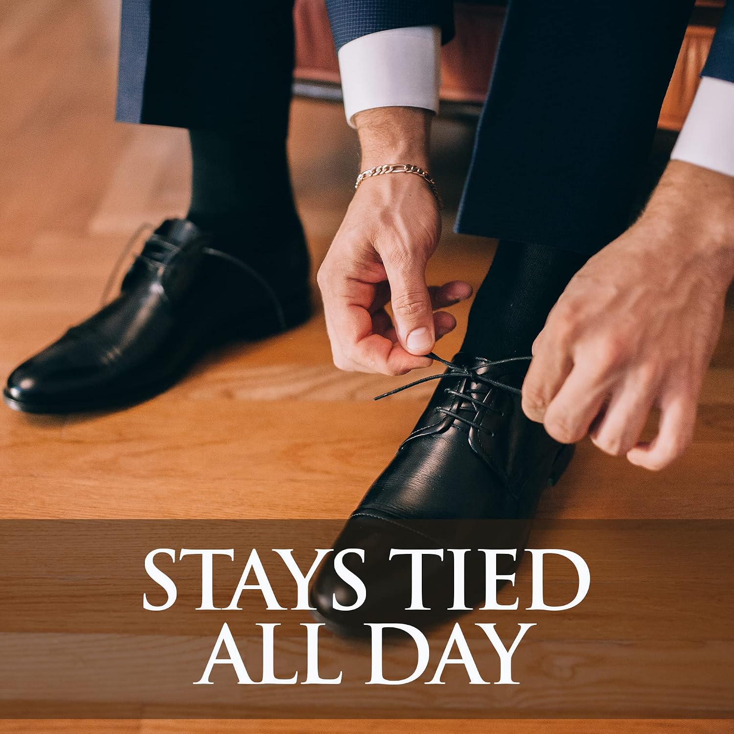 Miscly Waxed Shoe Laces for Dress Shoes - Round Oxford Shoelaces for Men - Multiple Lengths and Colors Available
