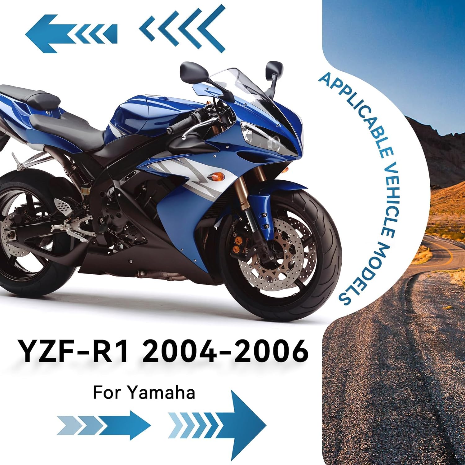 Cylinder Head Gasket for Yamaha YZF-R1 2004-2008 5VY-11181-00-00