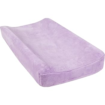 lavender changing pad cover