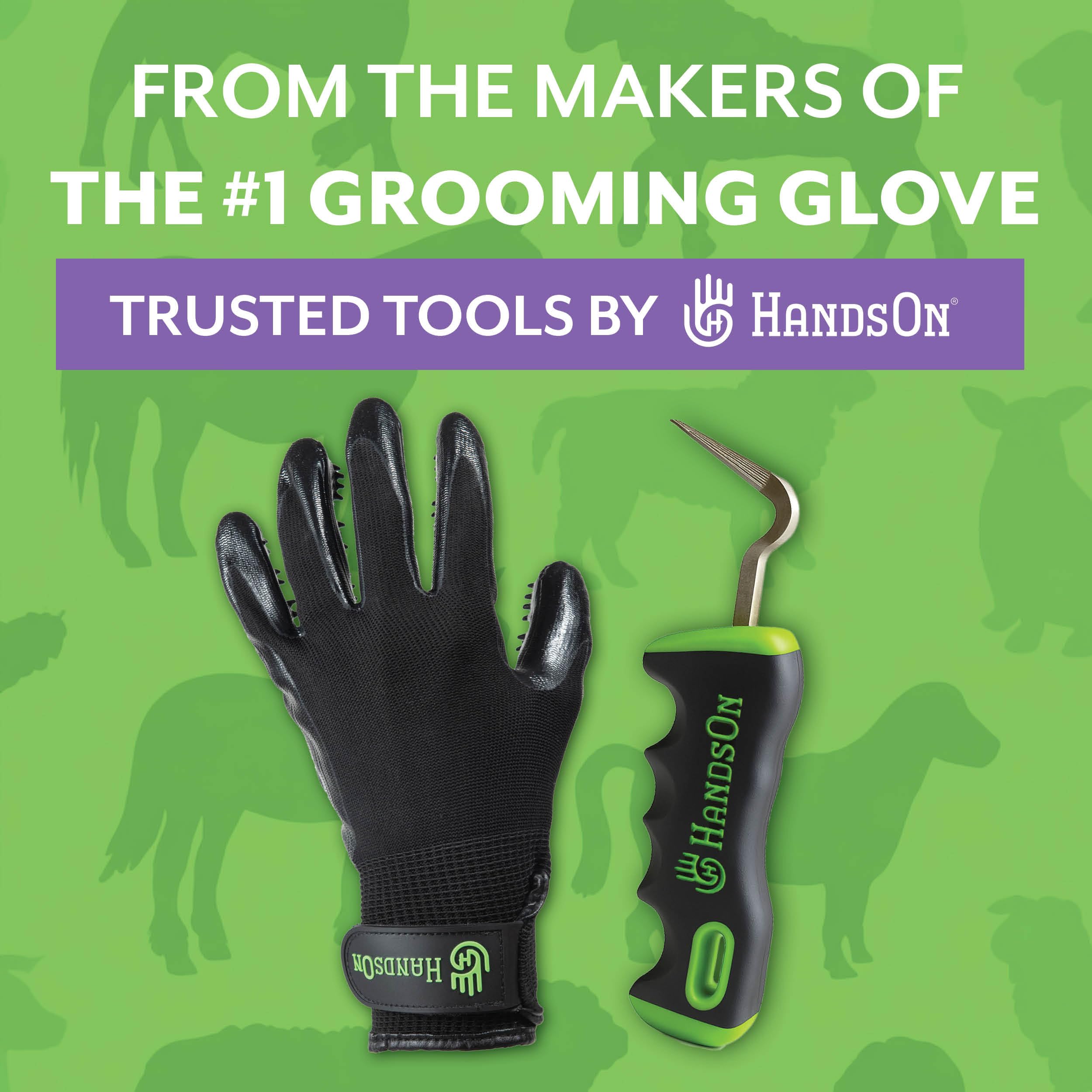 Handson Hoof Pick - Horse Grooming Supplies for Daily Cleaning & Maintenance - Metal Pick w/Hoof Filer for Horses - Ergonomic Grip - image 6