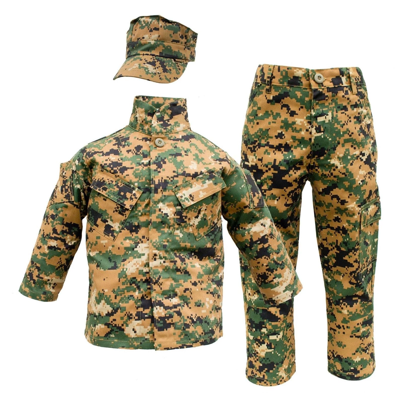 WOODLAND MARINE YOUTH UNIFORM 3 PC - Medium (10-12)