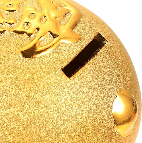 Miniatura 6 de STOBAZA Hucha de conejo del zodiaco para niños y niñas, conejo de año, decoración del hogar, adorable almacenamiento de monedas para dormitorio,