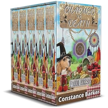 Charmed to Death Five Book Box Set Audiobook by Constance Barker episode artwork