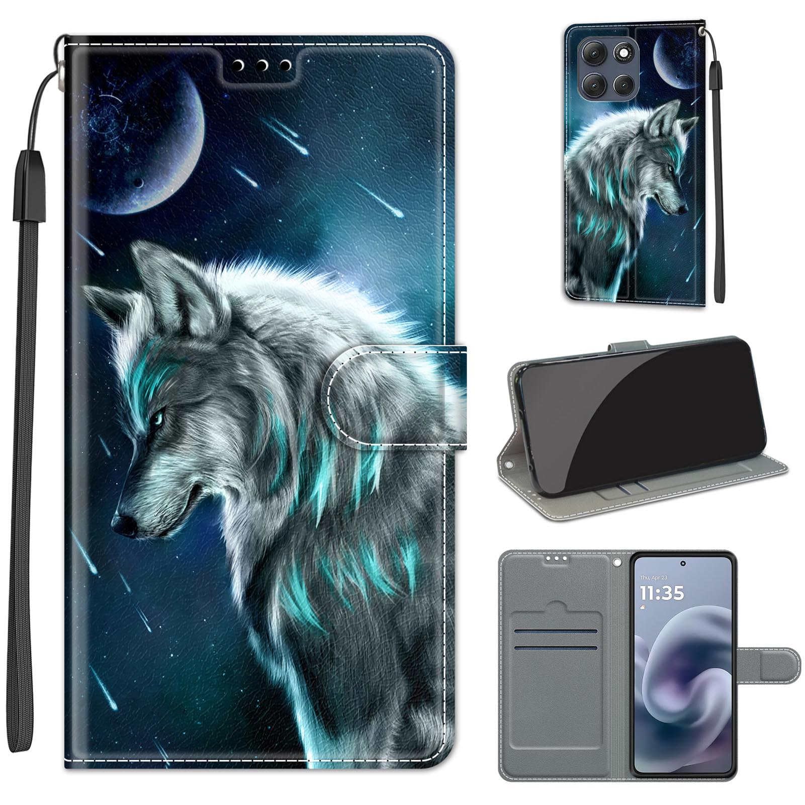 Cover Libro In Pelle Con Rilievo Per Motorola Moto G56 - Custodia Flip Portafoglio Con Slot Carte E Chiusura Magnetica - Funzione Stand - Oro Rosa
