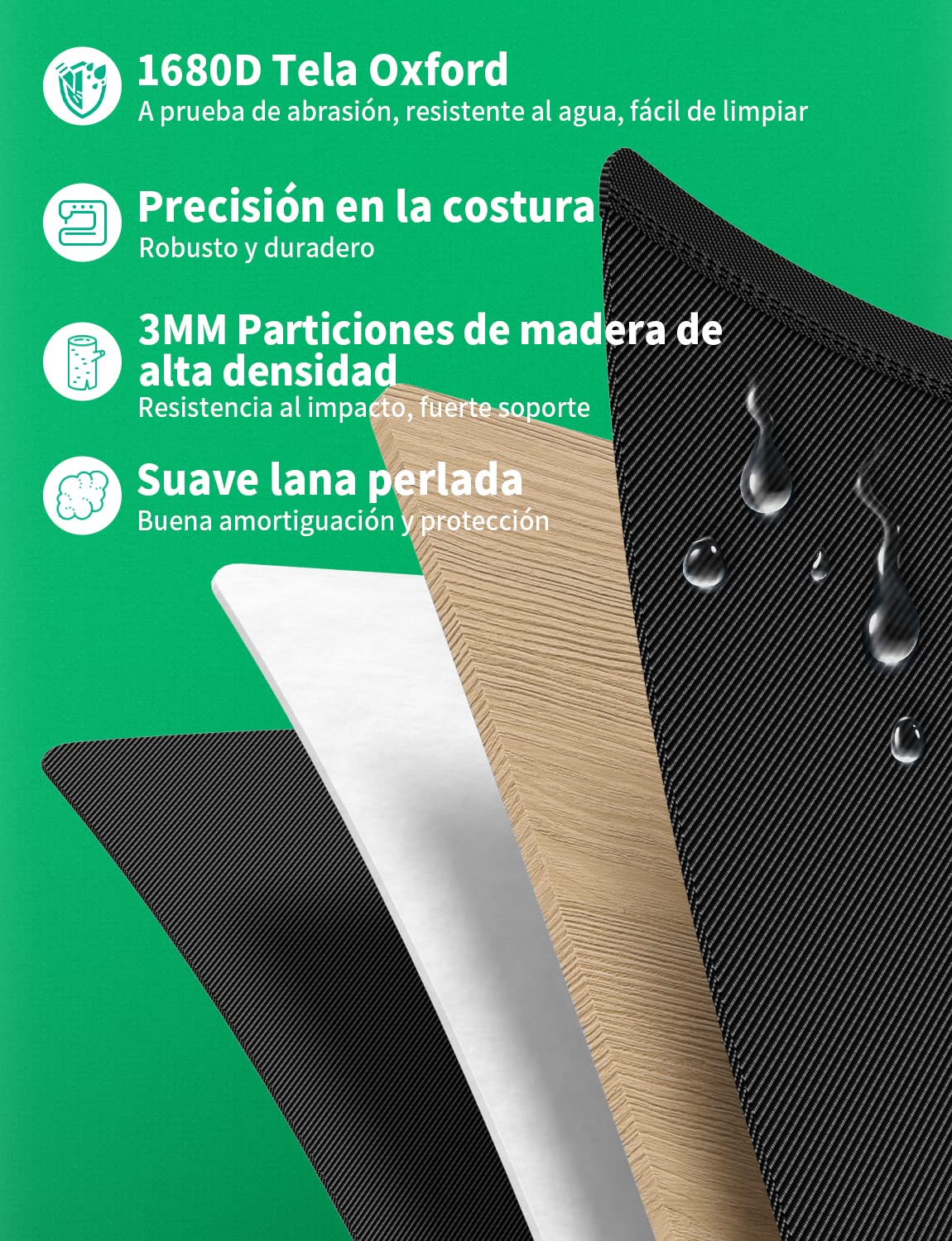 Oasser Organizer Bagagliaio Auto,Organizzatore Baule SUV Camino, Pieghevole,Facile da Pulire ,Maniglie in Alluminio,Fondo Antiscivolo con Fissaggio Copertura,Impermeabile Nero