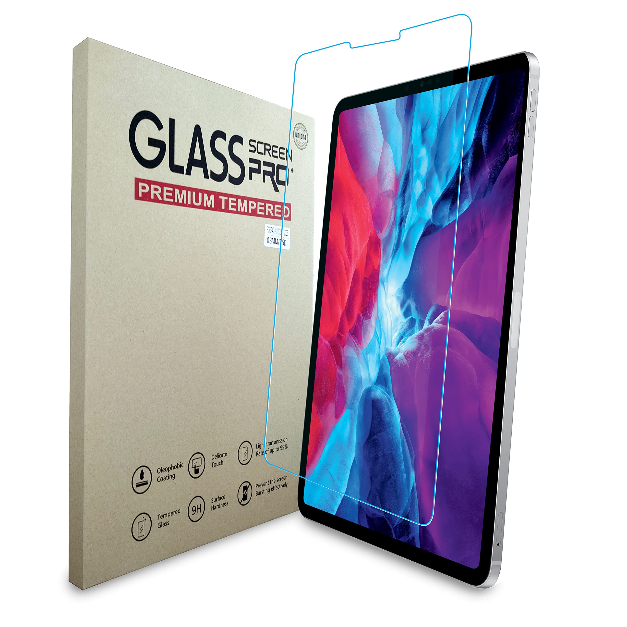 Czartech Tempered Glass Screen Protector for iPad Air 4th / 5th Generation 10.9” & iPad Pro 11” | Bubble Free Installation | Smudge Proof | Anti-Scratch (1-Pack) (B0BSRX3PYK) Amazon Price History, Amazon Price Tracker