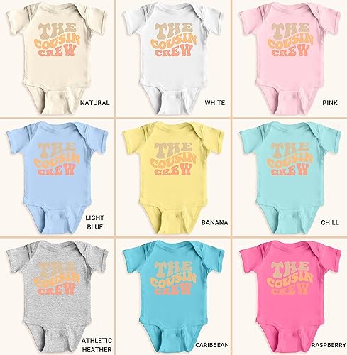 Miniatura 2 de Camisetas y mamelucos de primos para bebés, niños pequeños y jóvenes, trajes familiares divertidos