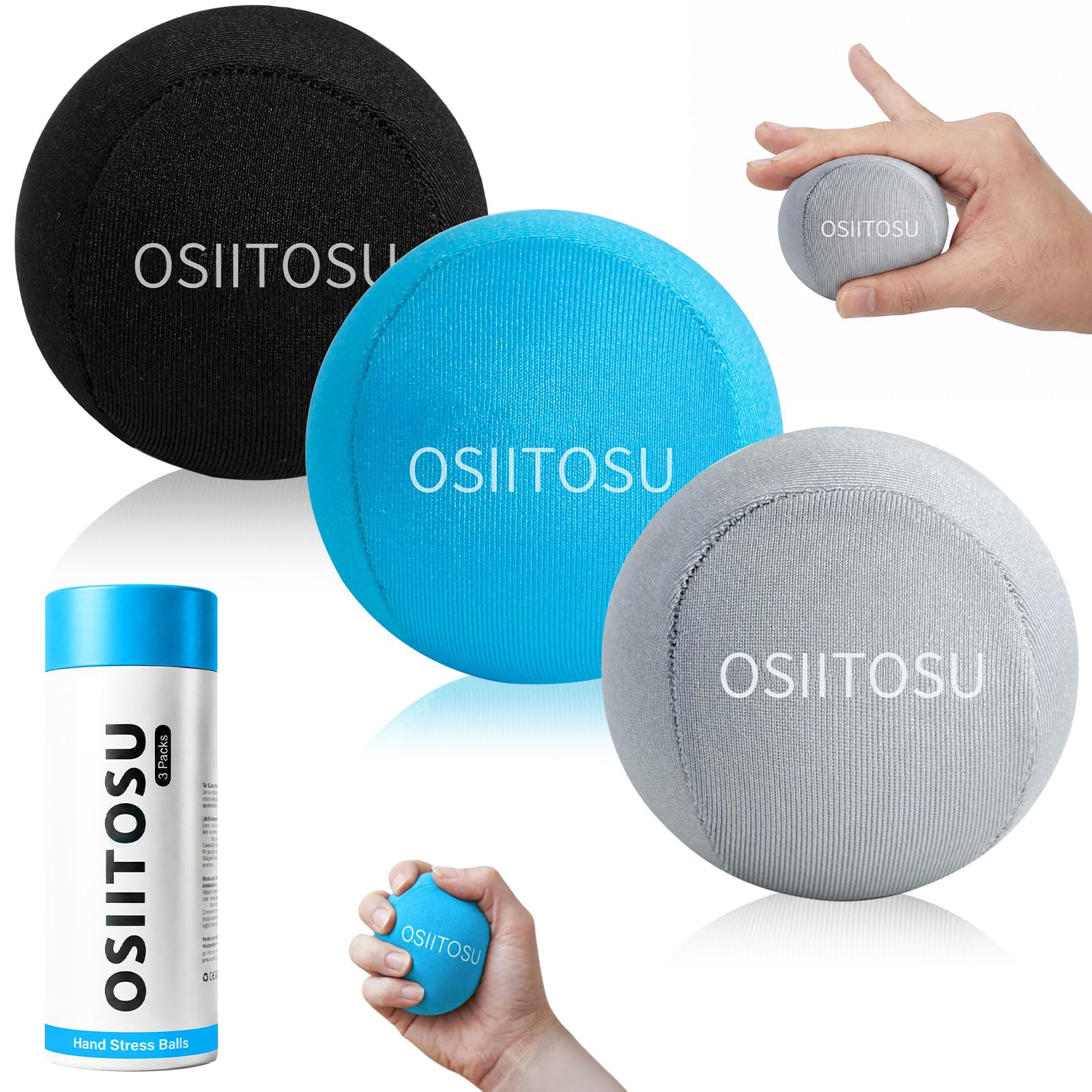 Amazon | OSIITOSUストレス解消ボール 握力トレーニングボール ハンド