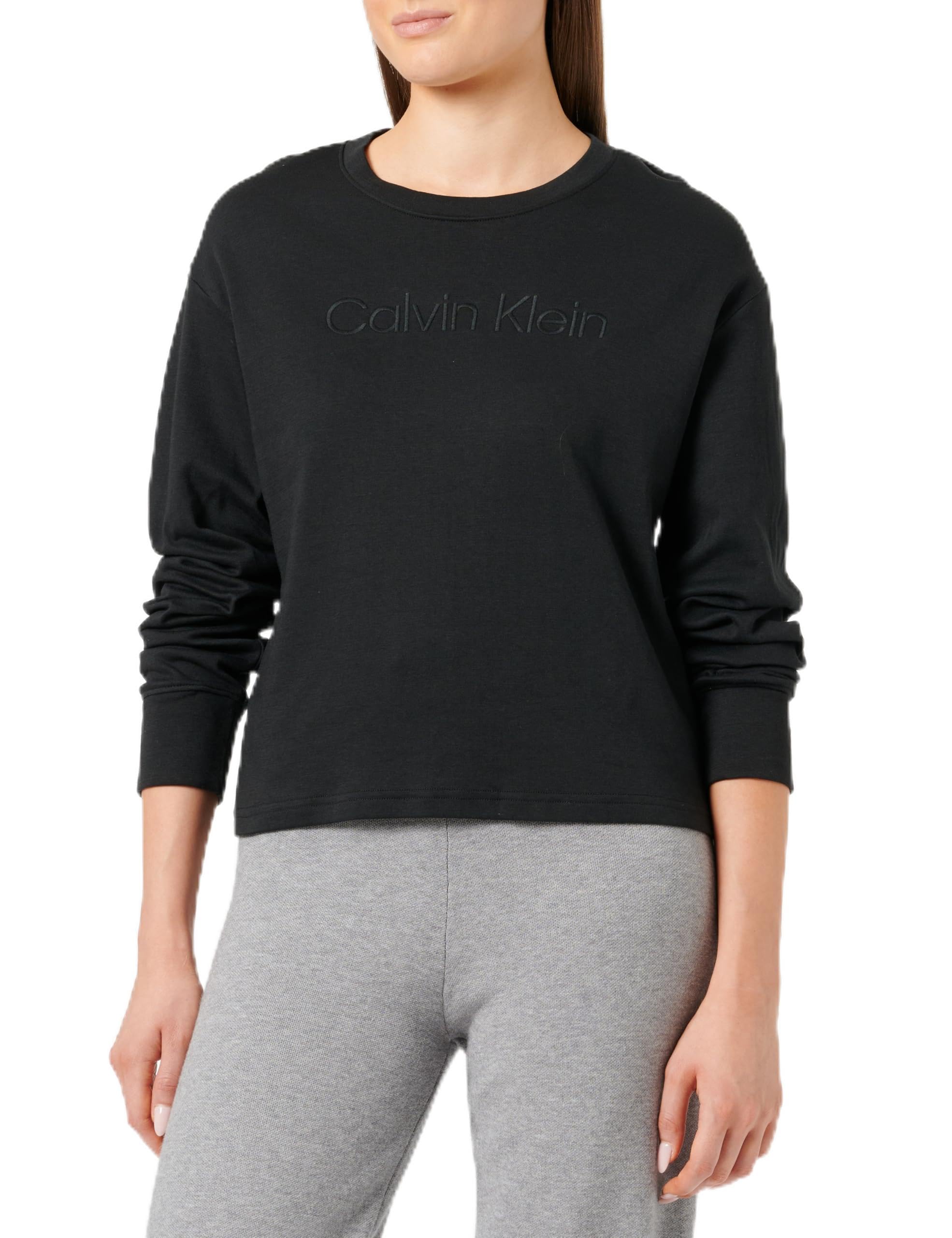 Calvin Klein Felpa a Maniche Lunghe Donna