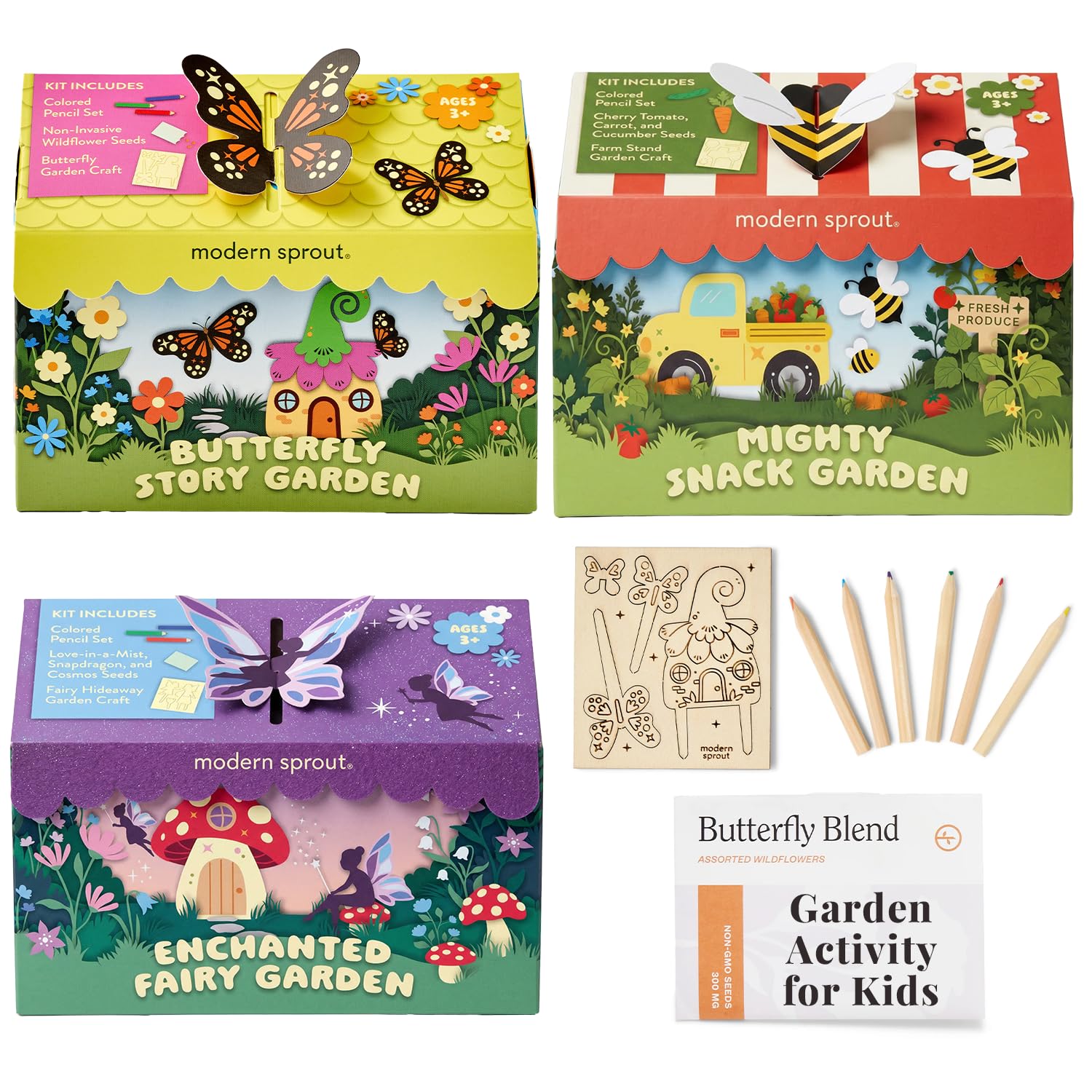 Amazon.com: Modern Sprout Magical Minds Garden Kit - Seed Starter