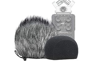 Professional Microphone Windscreen Foam with Mic Cover for Zoom H6 Condenser Zoom...