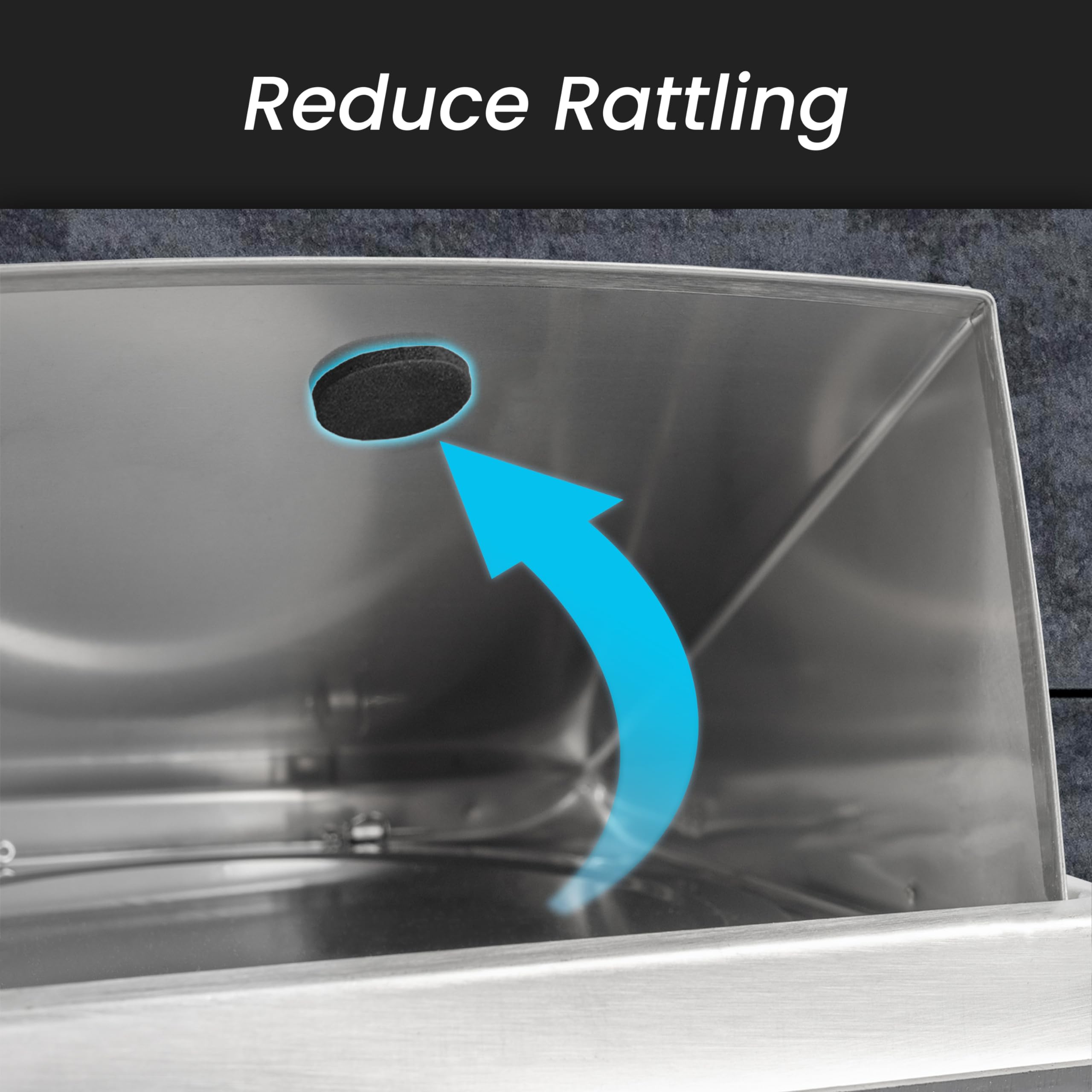 Repa Market Grille d'aération de 10,2 cm – Évent de sèche-linge en acier inoxydable – Intérieur/extérieur, cuisine, garage – Valve anti-retour pour système CVC et évacuation de l'air