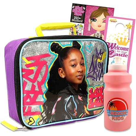 That Girl Lay Lay Lunch Box and Water Bottle Bundle: Cutest School Supplies for Girls