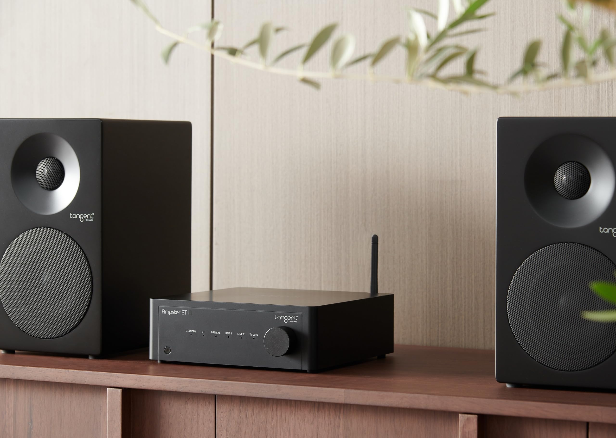 Tangent Ampster BT III Amplificateur stéréo - Bluetooth 5.1, HDMI ARC, design compact