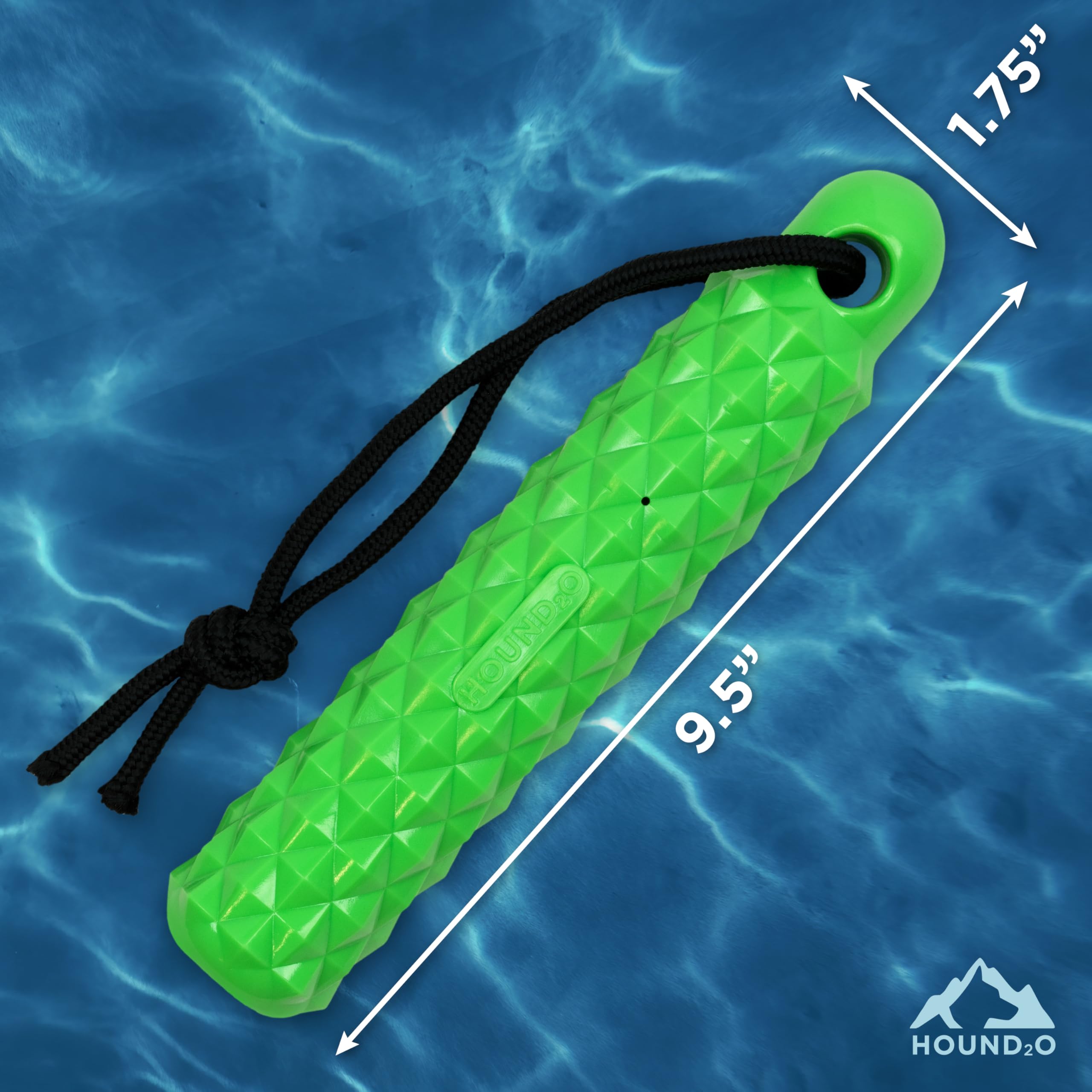 Juguetes para Perros Juguete Flotante de Cuerda para Perros | Juguete para Exteriores Verde.
