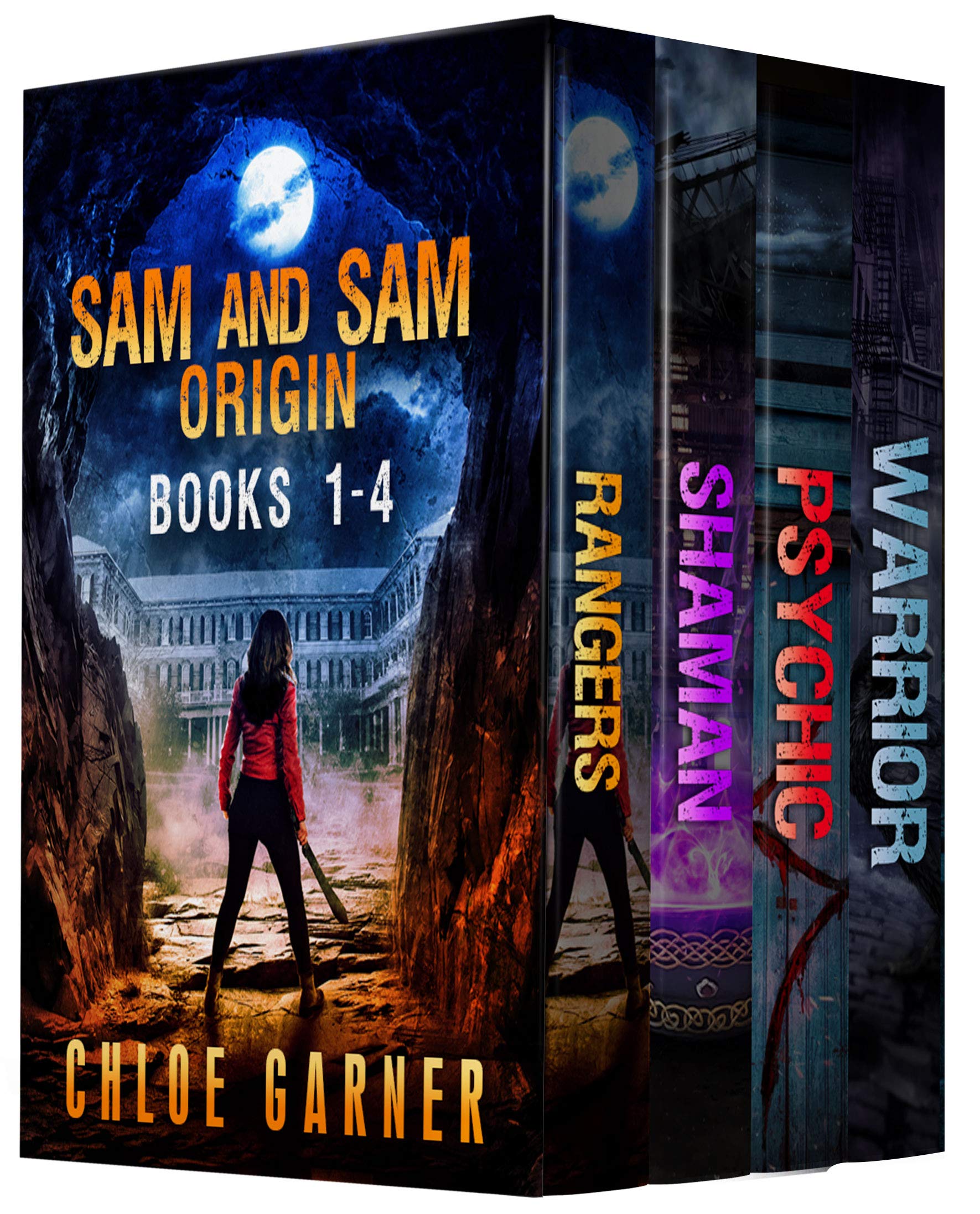 Book cover for Sam and Sam Origin: Books One to Four