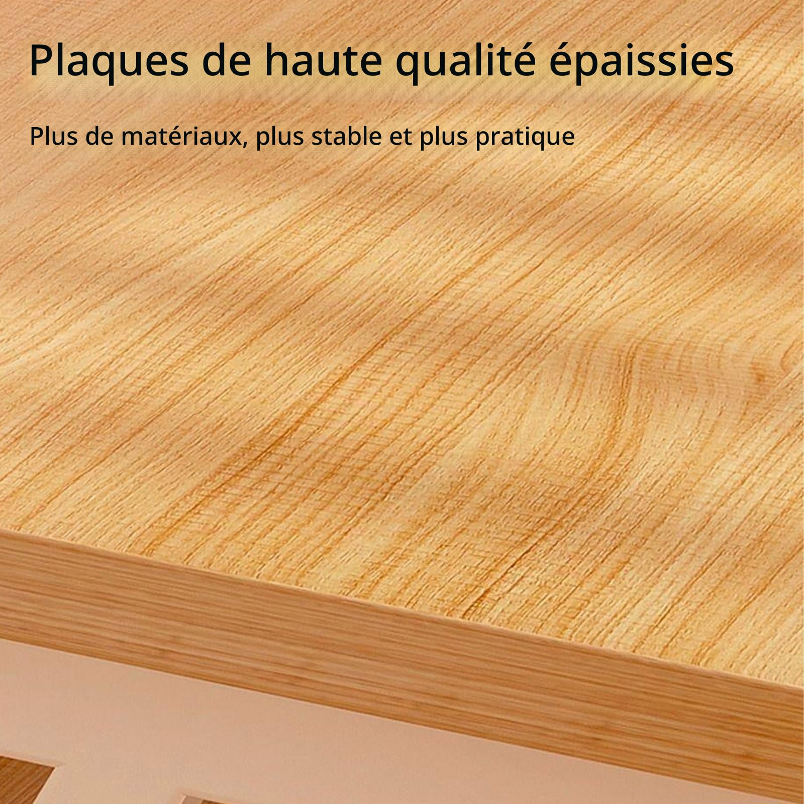 SOLKIN Étagère de Bureau, Etagere de Bureau A Poser sur Bureau, Etagere Rangement Bureau, Étagère de Bureau en Fer, Support D'affichage Polyvalent (Noir/Blanc)