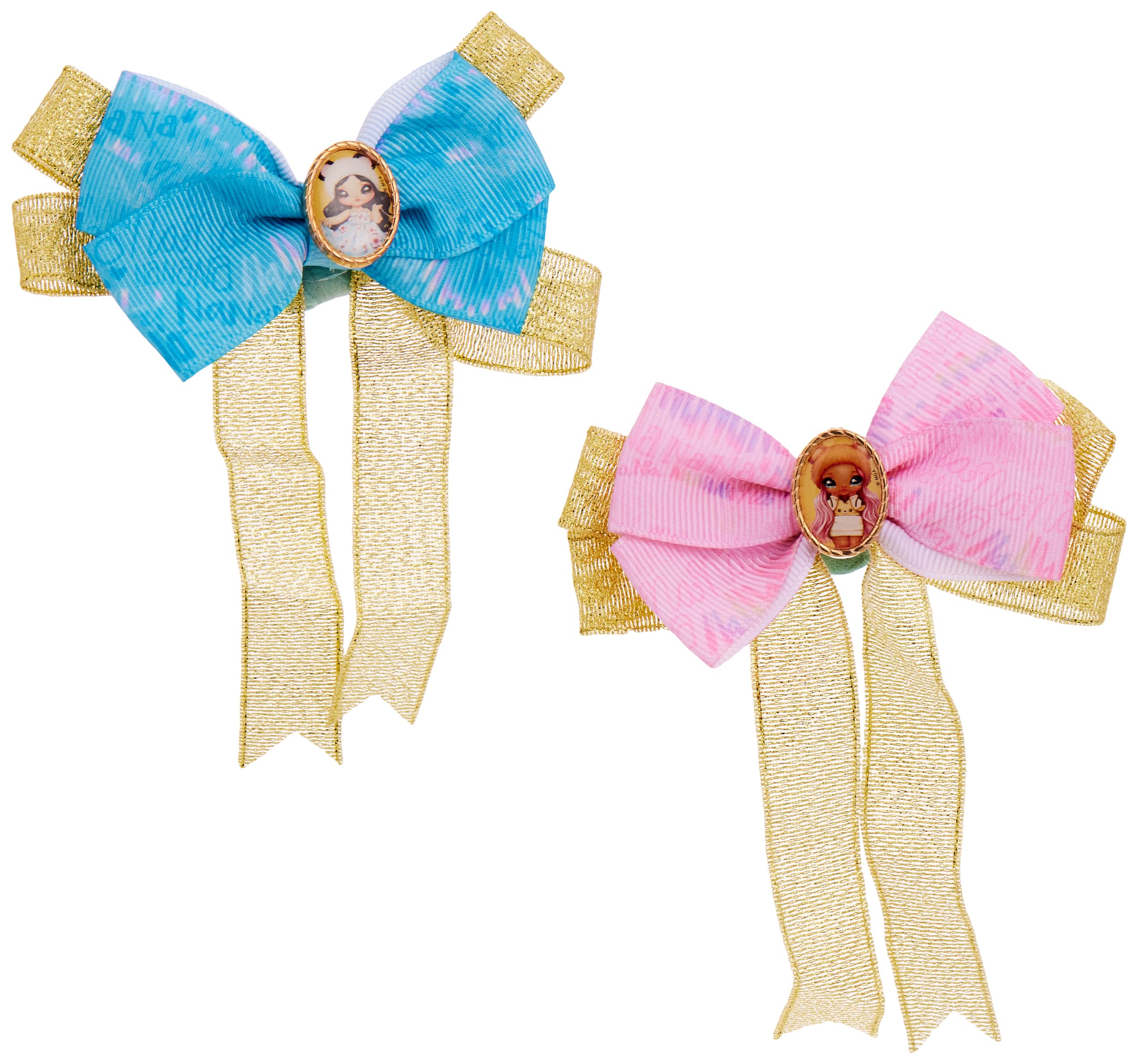 Na! Na! Na! Surprise Na Na Na BM-NA-1006 Bow Hair Clip 2-Pieces