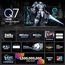 Hisense 215 cm (85 inches) Q7N Series 4K Ultra HD Smart QLED TV 85Q7N (Dark Grey) gallery image