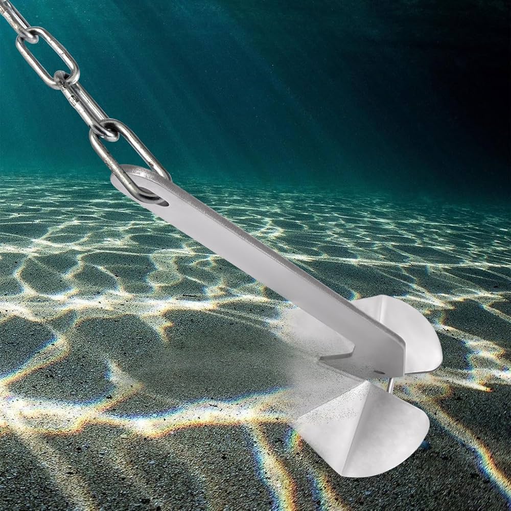 Amazon.co.jp: アンダーキャットボートアンカー、小型ヨット用