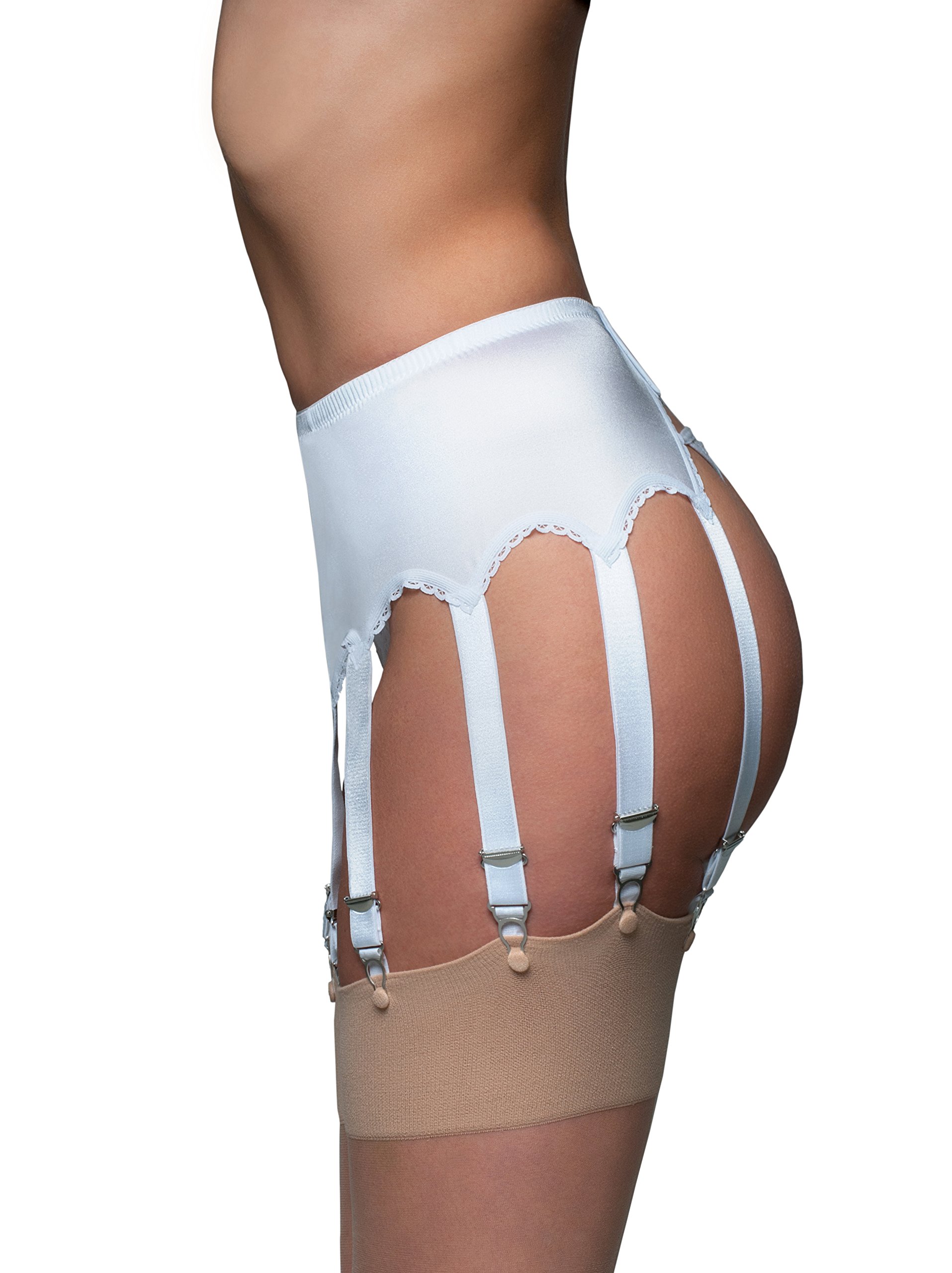VN 10 Strap Luxus Strapsgürtel Suspender belt Strapsgürtel Super sexy 10 Straps mit Metallclips