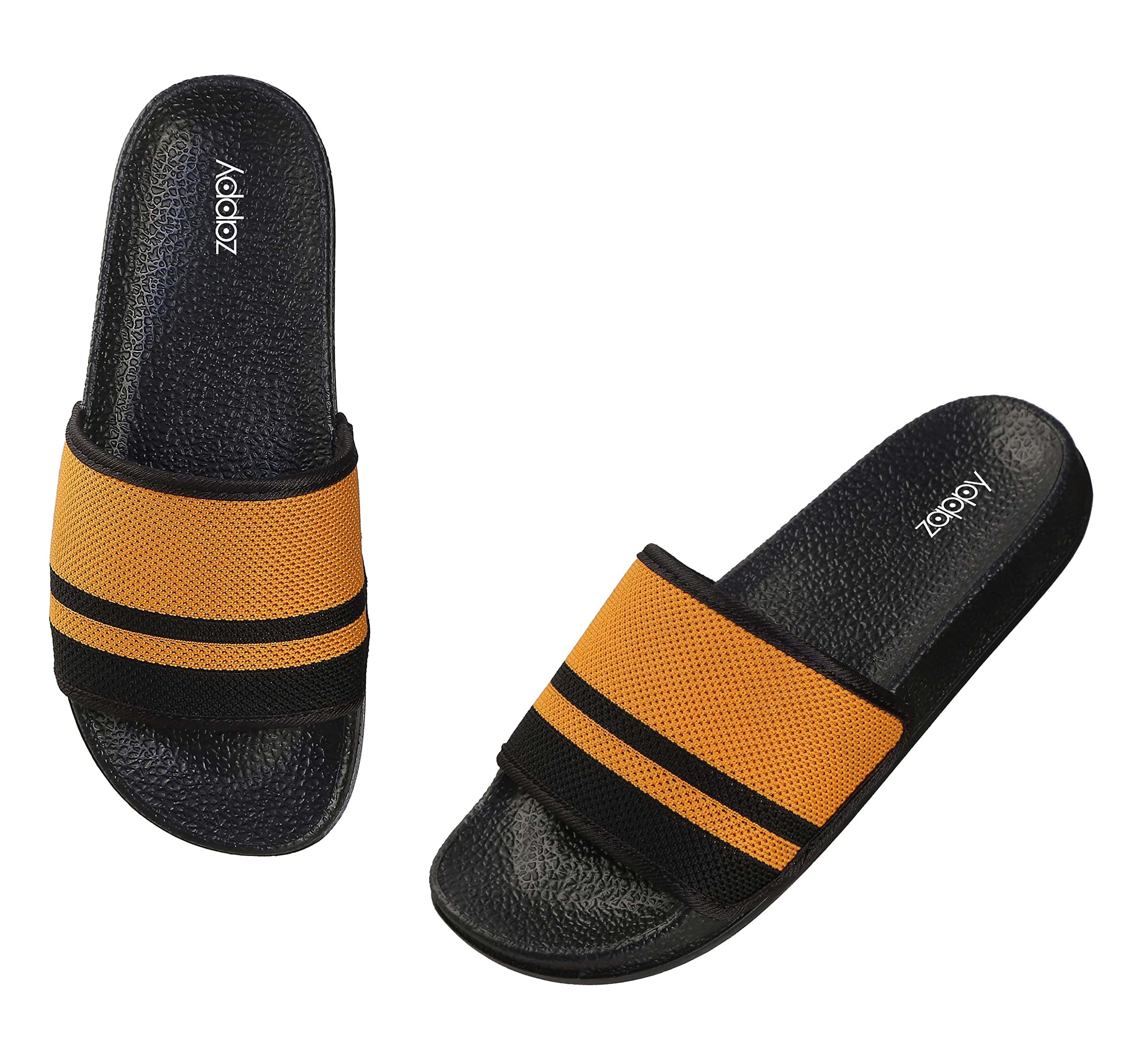ZAPPY Womens and Girls Black M.Yellow Flexible Comfortable Slippers Sliders 6 UK (B09Y3CZCNG) Amazon Price History, Amazon Price Tracker