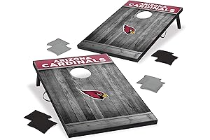2'x3' MDF Wood NFL Cornhole Set - Cardinal