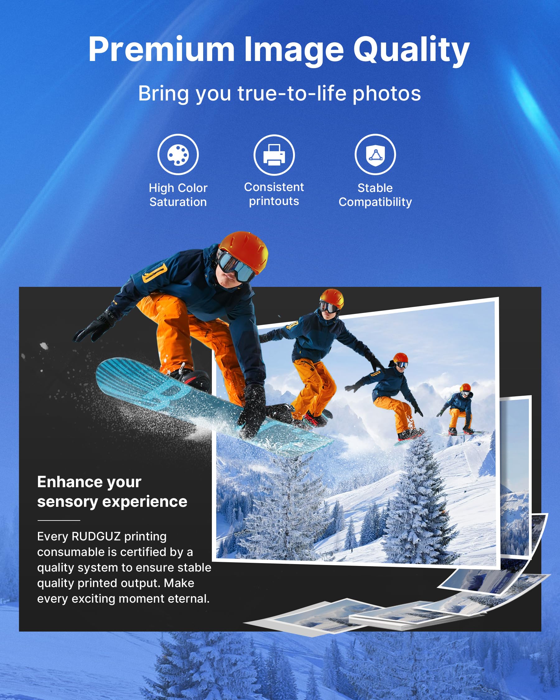 305XL Nero Cartuccia d'inchiostro Sostituzione per cartucce HP 305 Nero per HP 305 XL per Envy 6020e 6000 6030e 6032 6020 6420e DeskJet 2700 2720 2710 2720e 2723e Plus 4120 4120e 4100 (Nero, 1-Pack)