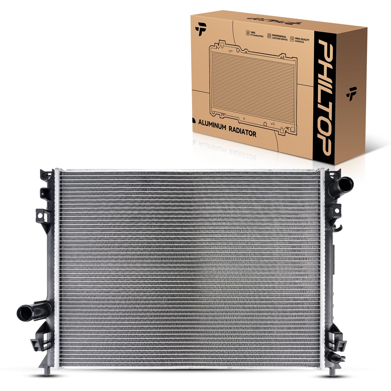 PHILTOP Radiators Car for 2006-2008 300, 2006-2008 Charger, 2005-2008 Magnum, 2005 300 3.5L, 2005 300 5.7L, 2005 300 2.7L, 2008 Challenger, 2005 300 6.1L CU2767