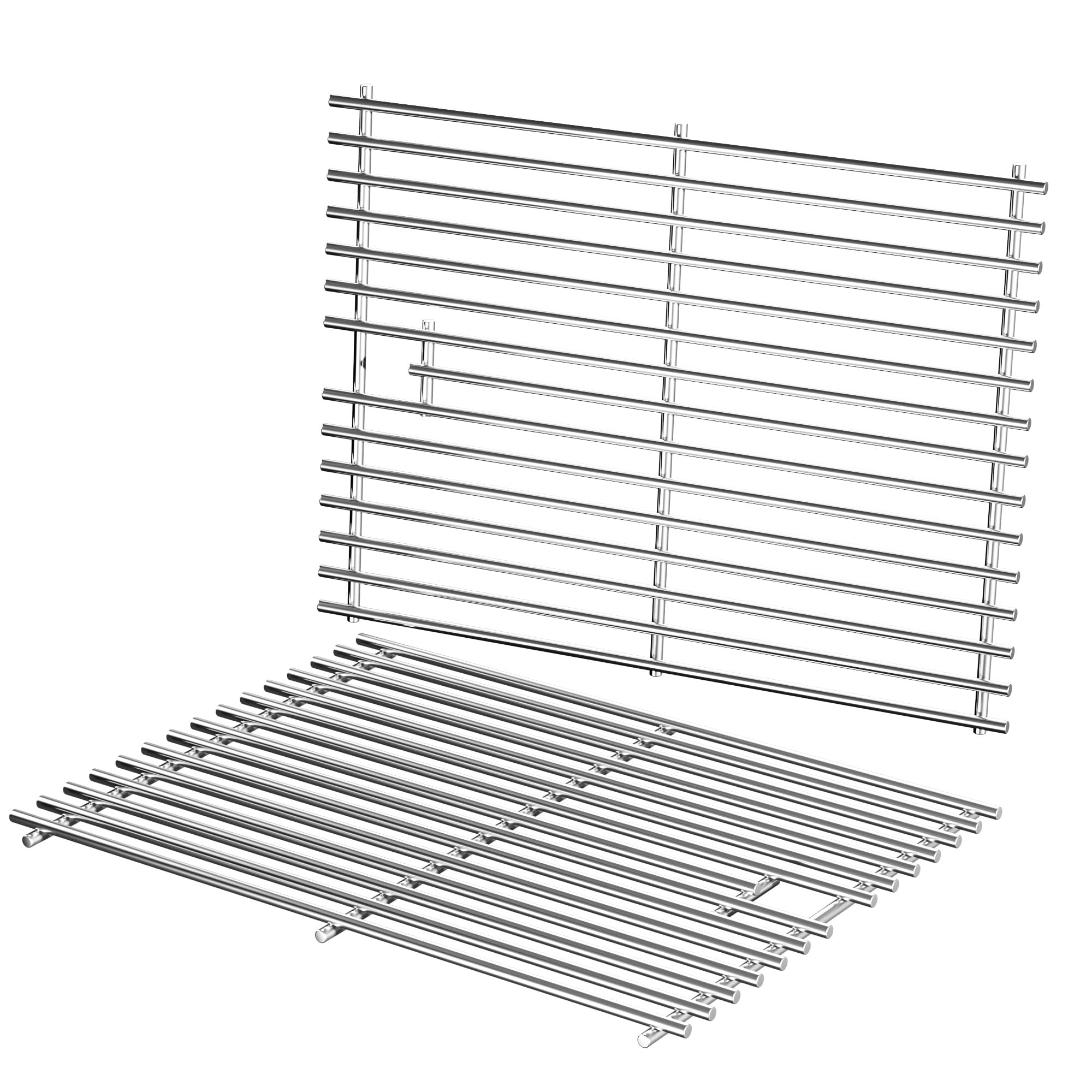 15 inch Cooking Grid Grate for Weber Spirit 200 210 with Side Control, Spirit 500, Genesis Silver A, Grill Replacement Parts for Kenmore, Weber 7521 7522 7523 65904 65905, Stainless Steel Grill Grate